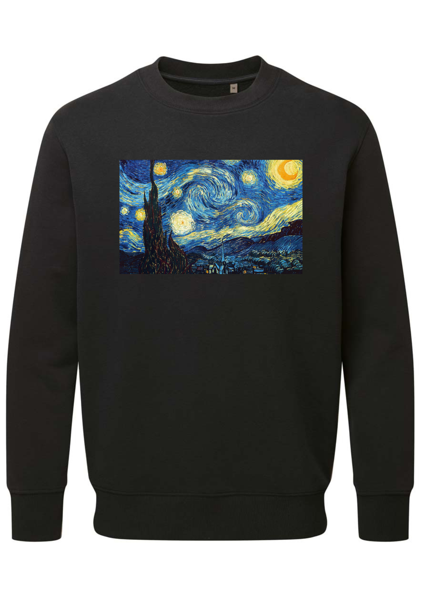 Sweater with Stary Night Print