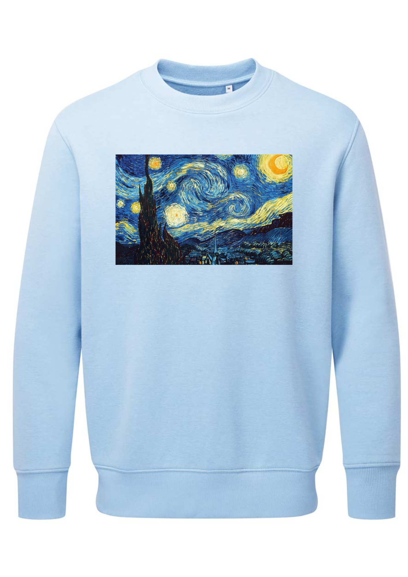 Sweater with Stary Night Print